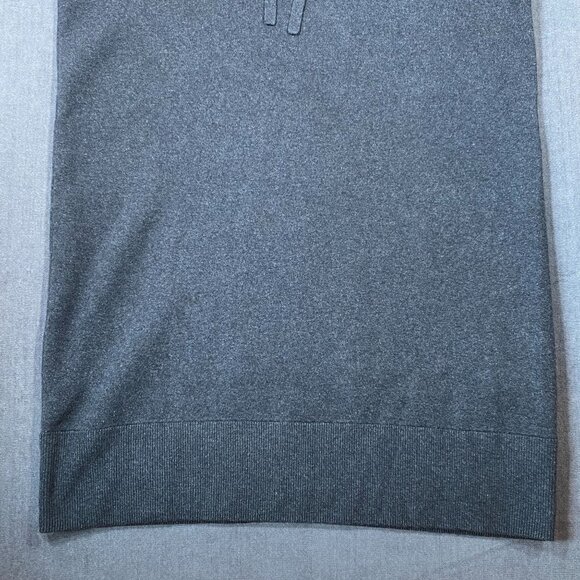 Madewell Womens Gray Hooded Sweater Dress Size S Cotton Blend - Picture 2 of 10